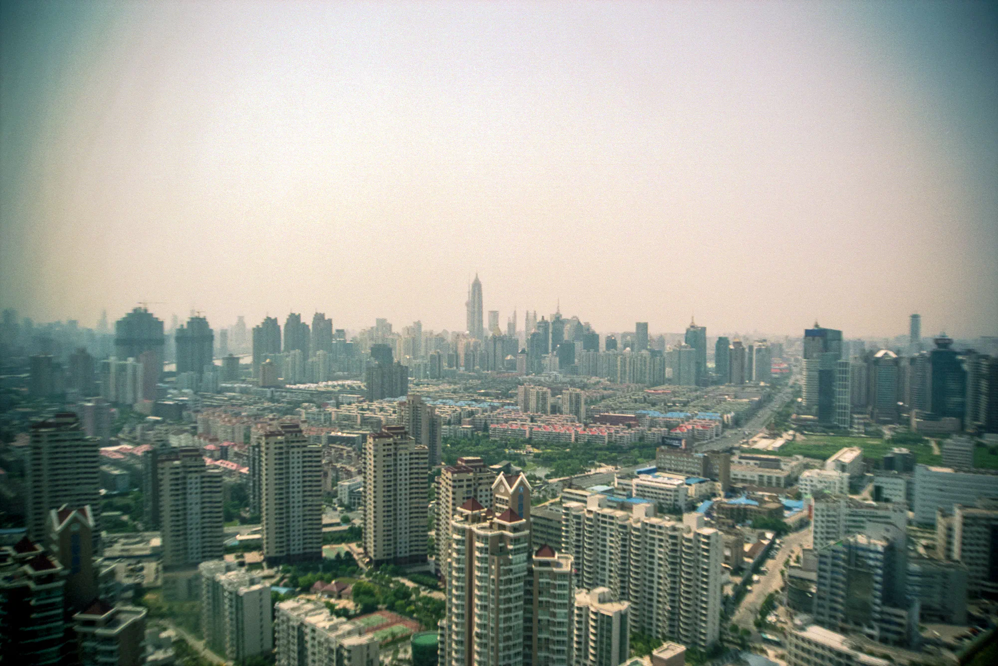 Pudong, looking northwest
