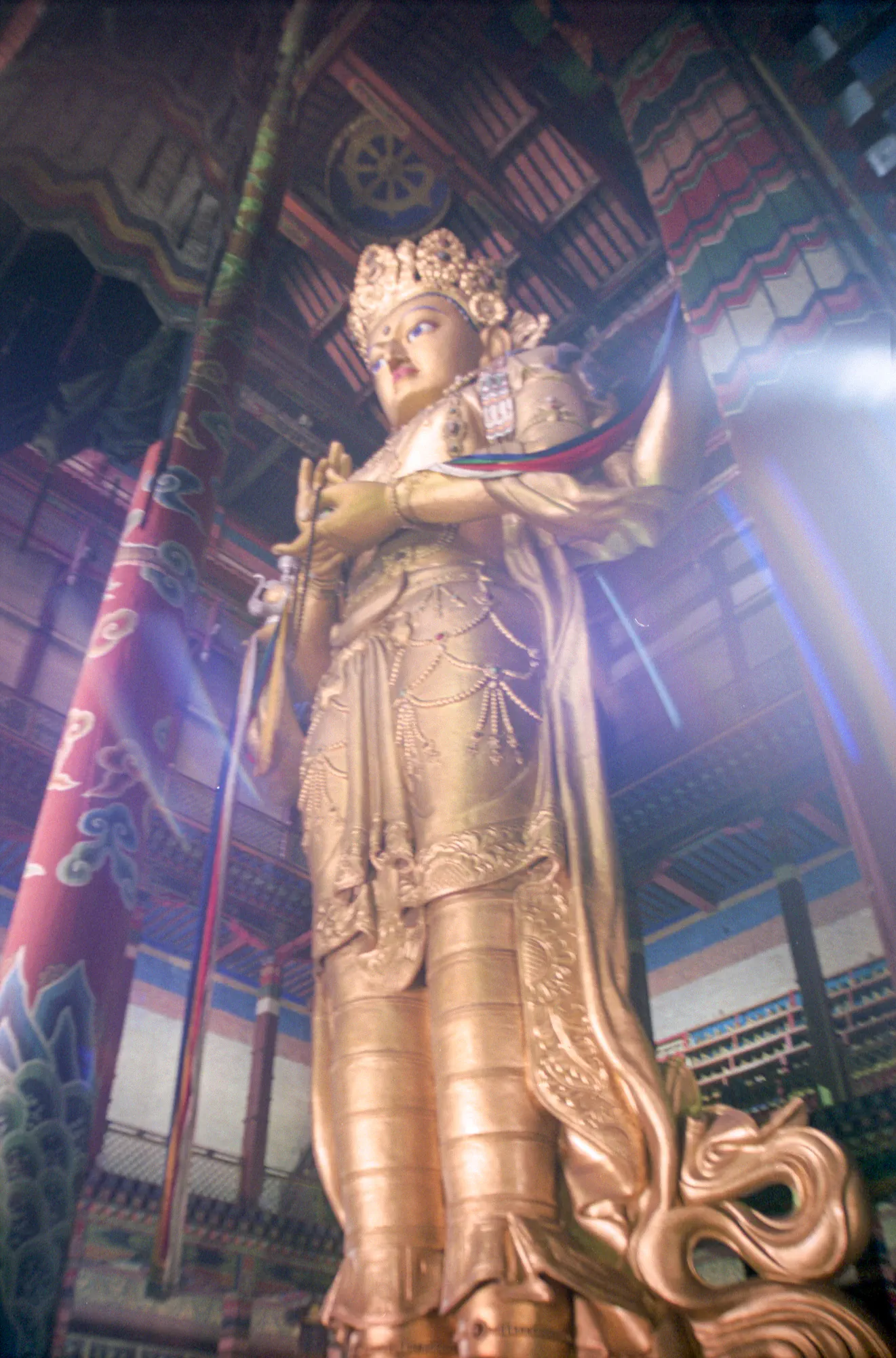 Boddhisattva Avalokiteshvara at Gandantegchinlen Monastery