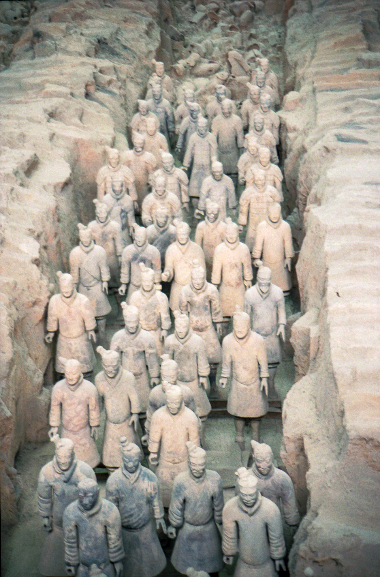 Terracotta Warriors in the trenches