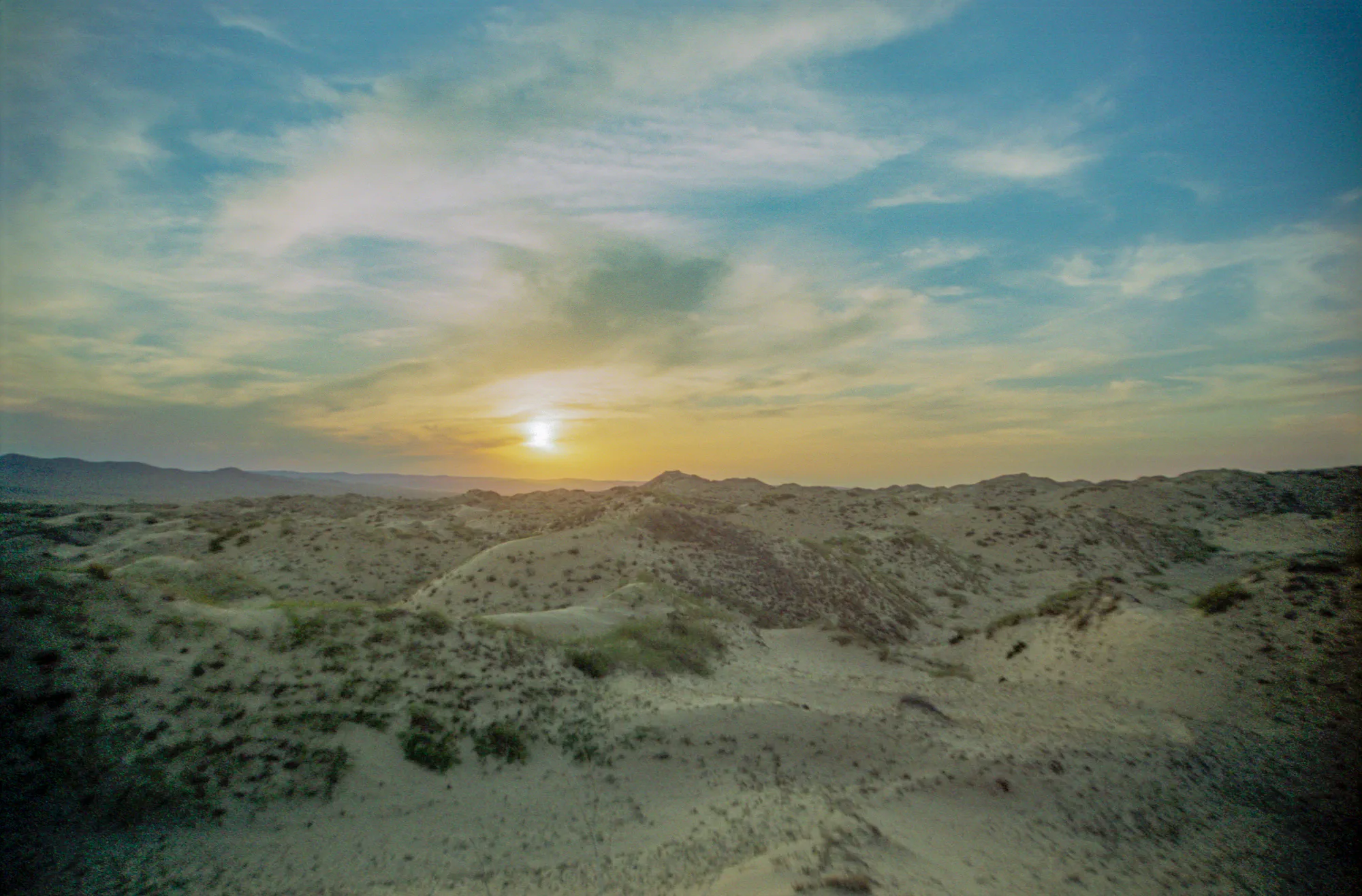Desert Dune Sunset
