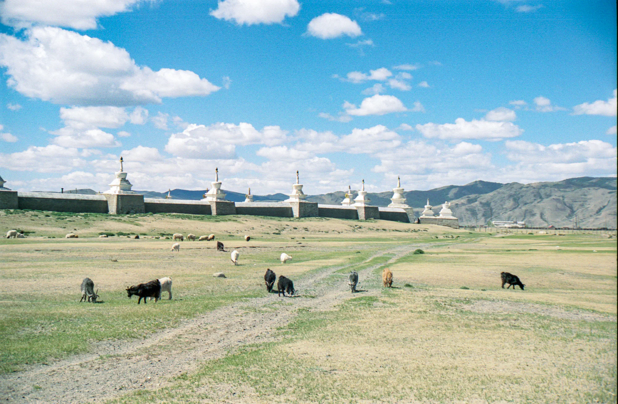 Walls and Stupas of Erdene Zuu