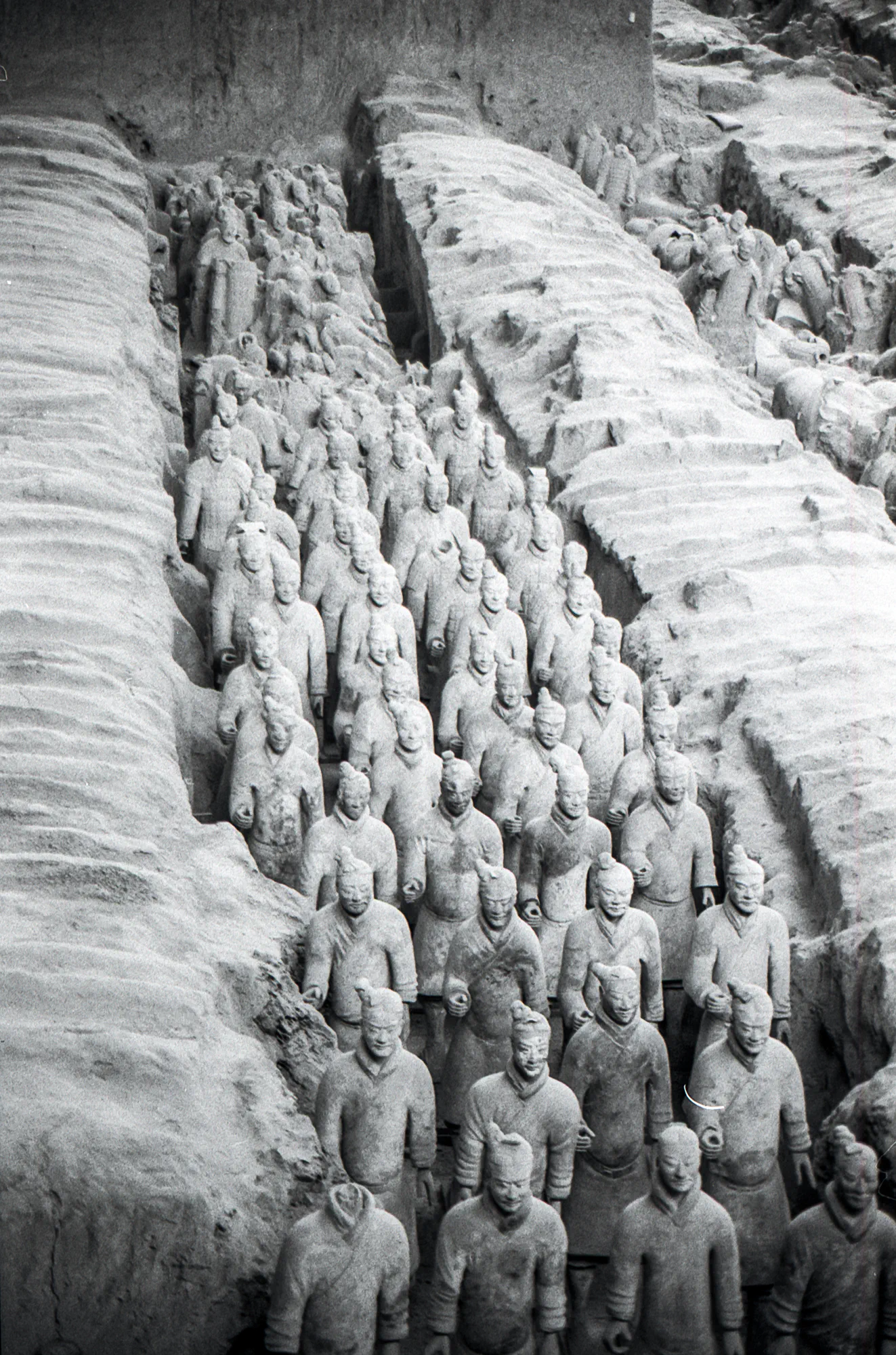 Terracotta Warriors in the trenches
