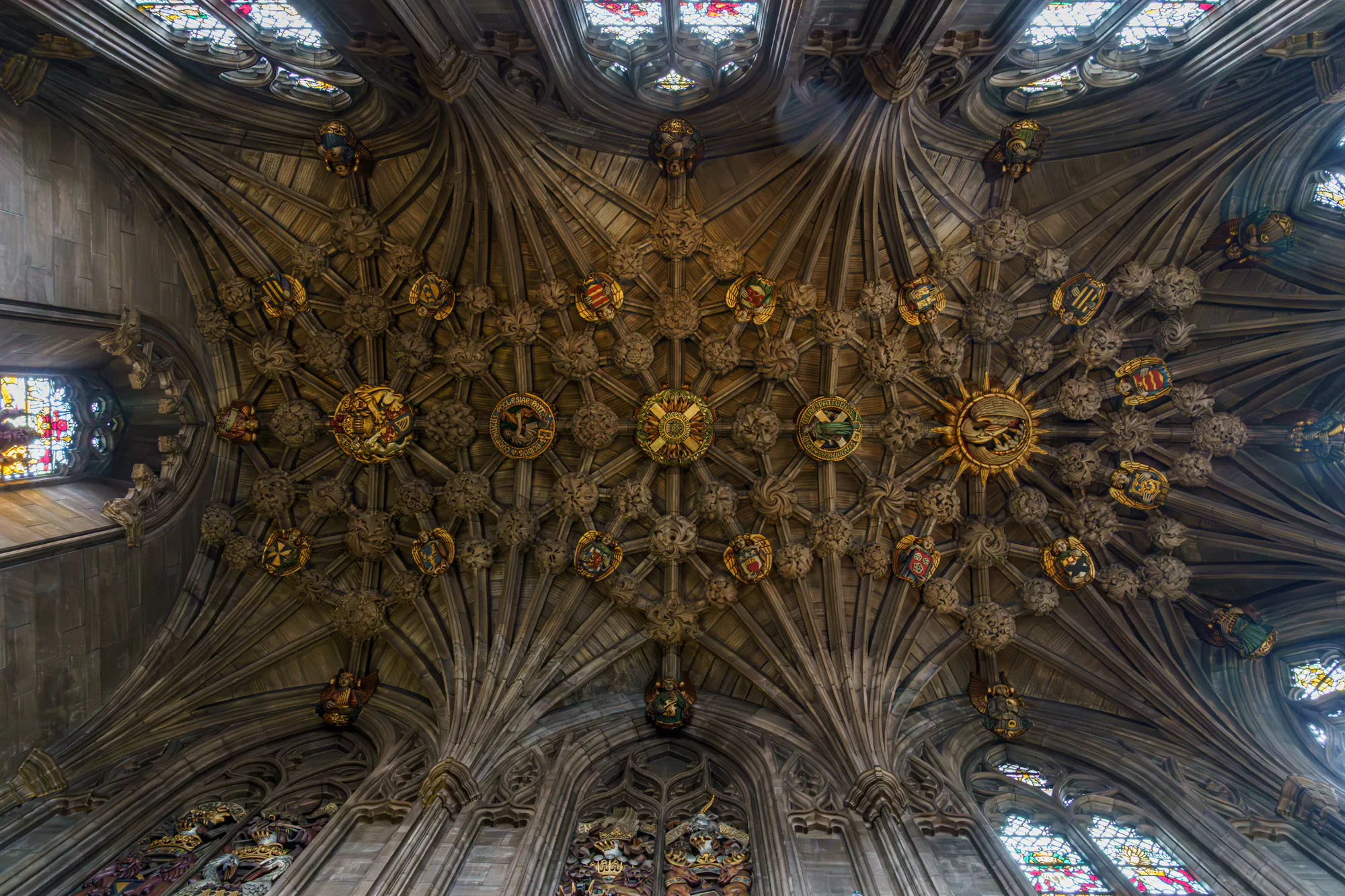 Thistle Chapel Ceiling