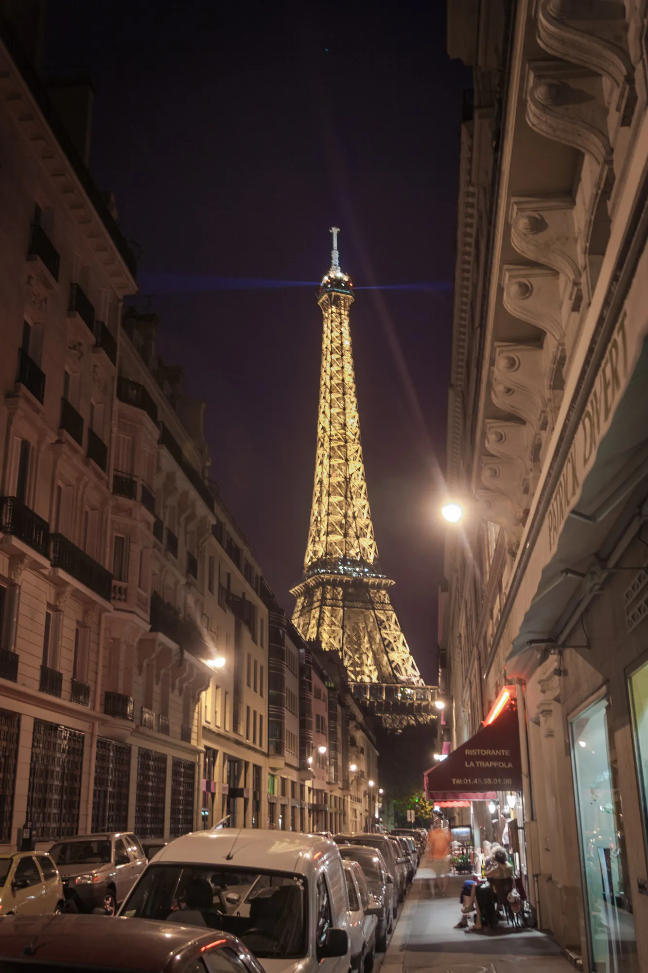 Eiffel Tower Looms